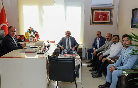 Altay, Karaarslan'a  tebrik ziyareti