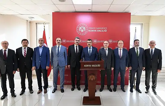 Bakan Tekin Konya Valiliğini ziyaret etti