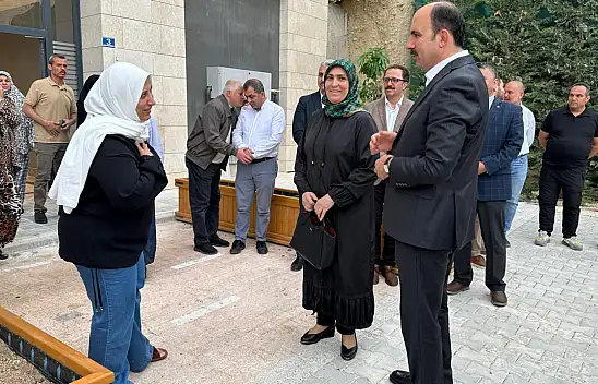 Başkan Altay Konya'da misafir edilen Gazze'li ailelerle bir araya geldi