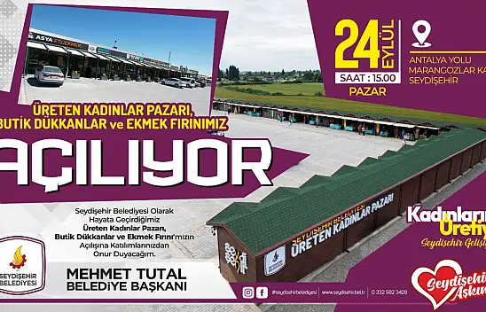 Başkan Tutal'dan açılışa davet