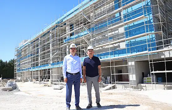 Başkanlar Yaka Sosyal tesislerini inceledi