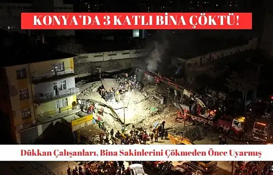 Dükkan Çalışanları, Bina Sakinlerini Çökmeden Önce Uyarmış