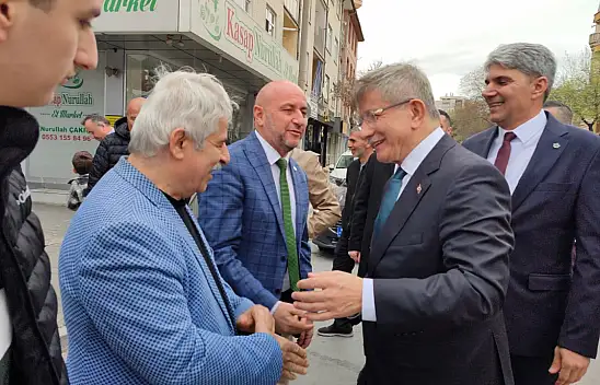 Gelecek Partisi Konya İl Teşkilatı Başkan Davutoğlu'nun önderliğinde bayramlaştı