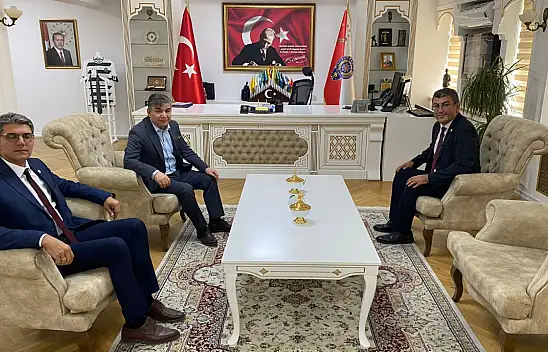 Hasan Ekici'den Vali Özkan ve Siyasi Parti İl Başkanlarına Ziyaret