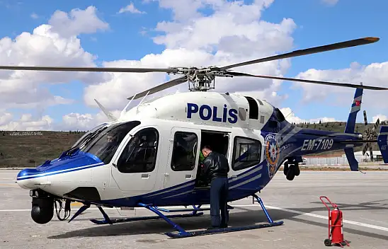 Helikopter Destekli Bayram Trafik Denetimi Yapılıyor