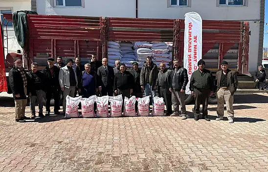 Hüyük'te Nohut desteği çiftçilerin yüzünü güldürdü