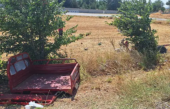 Konya'nın Görünmez Kavşağı'nda Kaza: Üç Tekerlekli Motosiklet Hurdaya Döndü