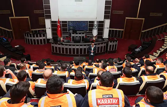 Karatay'da Personel Eğitimleri Sürüyor