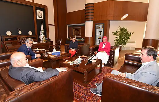 Kızılay Genel Başkanı Başkan Kılca'yı ziyaret etti.