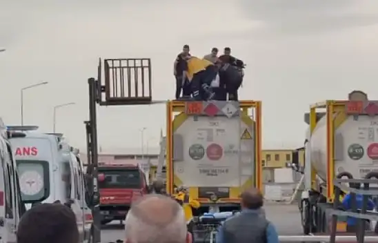 Konya Aslım Sanayi'de Feci Olay: 2 Kişi Tankerin İçine Düştü