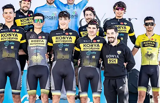 Konya Büyükşehir Bisiklet Takımı madalyalara doymuyor!