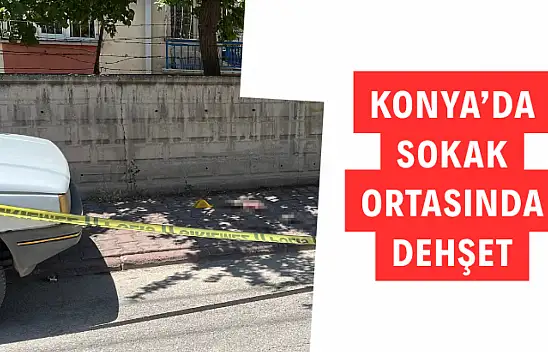 Konya'da Aile İçi Dehşet: Koca, Eşini Sokak Ortasında Bıçakladı
