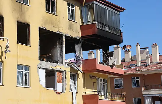 Konya'da gece yarısı yaşanan patlamanın boyutu gündüz ortaya çıktı