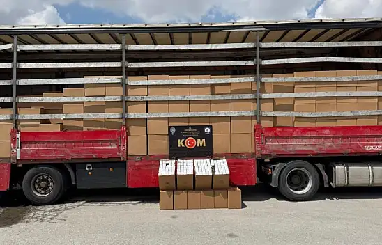 Konya'da kaçak silah ve makaron operasyonu: 3 kişi gözaltına alındı