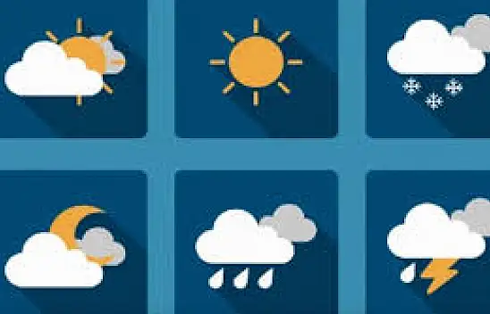 Konya için 5 günlük hava tahmini.