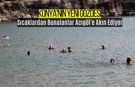 Konya'nın Denizi Ziyaretçi Akınına Uğradı: İşte Karapınar Acıgöl