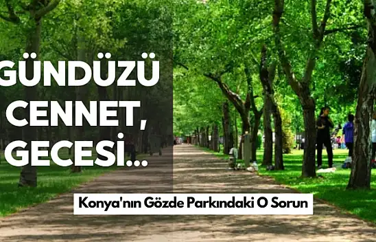 Konya'nın Saklı Cenneti: Kozağaç Parkı'nın Tek Eksiği Var