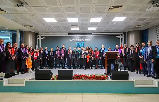 Kto  Üniversitesi'nde Akademik Teşvik Ödül Töreni  Düzenlendi