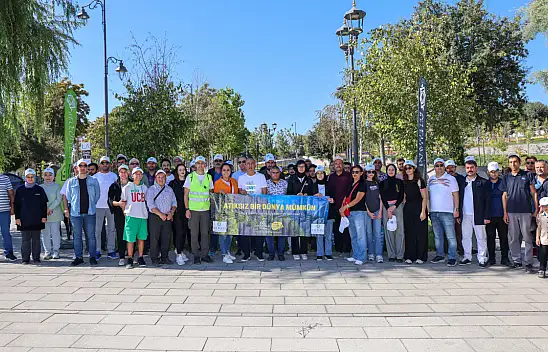 Meram daha temiz bir dünya için yürüdü