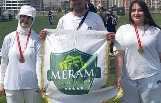 Meramlı sporcular yine gururlandırdı: Önemli başarılar elde ettiler!