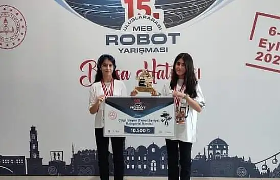 Robot yarışmasında Konya Başarısı