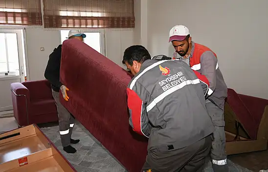 Seydişehir'de ihtiyaç fazlası eşyalar yeni sahiplerine ulaşıyor