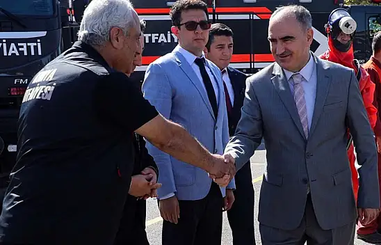 Vali Vahdettin Özkan, İtfaiye Hizmetlerini Yerinde Değerlendirdi