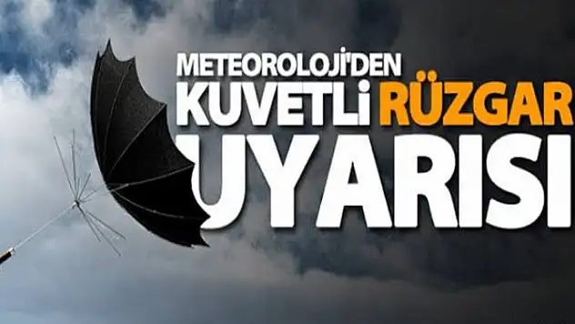 26 Mayıs'ta Dikkat! Konya ve Çevresinde Şiddetli Rüzgar Alarmı