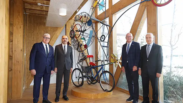 Avrupa Bisiklet Birliği Başkanı Casa,dan Başkan Altay'a Ziyaret