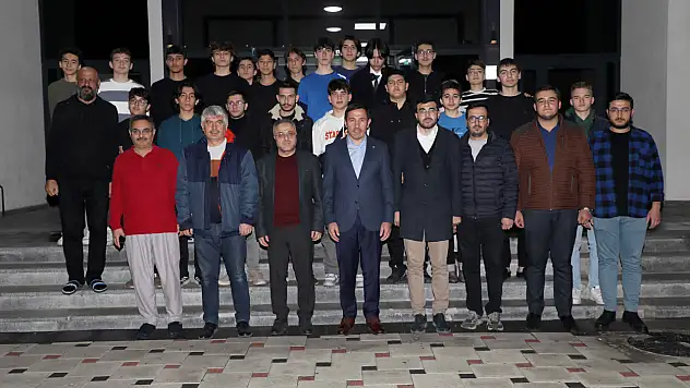 Başkan Kilca Ve Akif Demirci Öğrencilerle Bir Araya Geldi