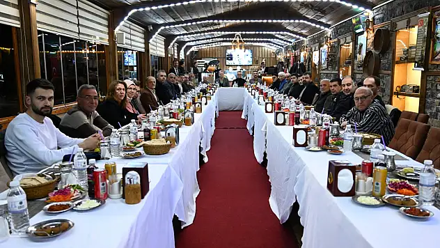 Başkan Ustaoğlu Basın Mensuplarını Ağırladı