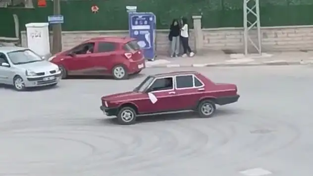 Beyşehir'de drift yapan sürücüye ceza yağmuru