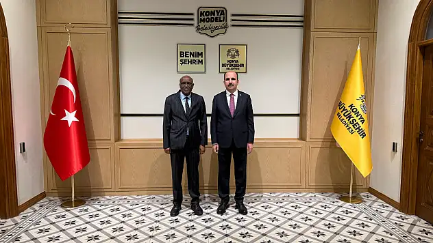 Cibuti Cumhuriyeti Ankara Büyükelçisi Abdillahi, Başkan Altay'I Ziyaret Etti