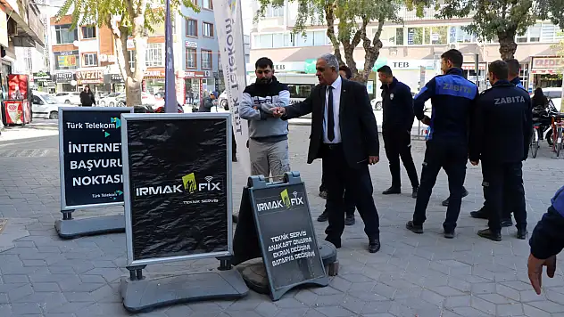 İşgal Edilen Kaldırımlara Zabıta Denetimi