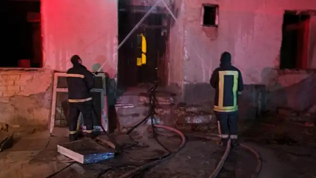 Karapınar'da müstakil bir evde çıkan yangın paniğe sebep oldu