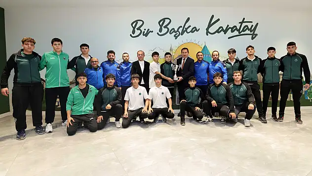 Karataylı Şampiyon Sporculardan Başkan Kılca'Ya Ziyaret