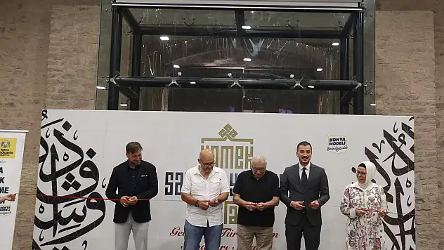 KOMEK'te 'Sanatla Yazılan Miras' Geleneksel Türk İslam Sanatları Sergisi Açıldı