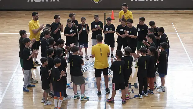 Konya Büyükşehir'den basketbolda yeni yetenek avı: Yoğun ilgi gördü
