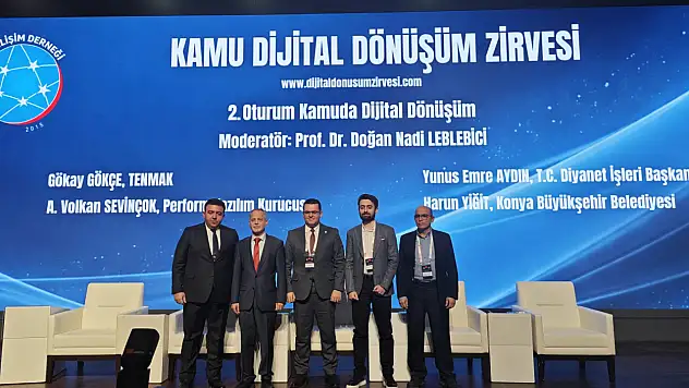 Konya Büyükşehir Ve Koski'ye Dijital Dönüşüm Ödülü