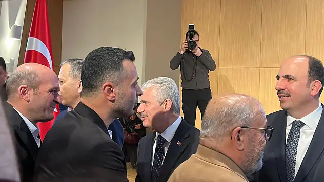 Konya'da bayramlaşma geleneği sürdü: Protokol üyeleri bir araya geldi