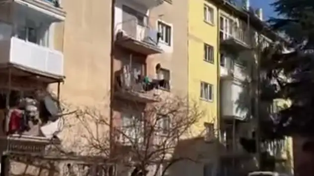 Konya'da çatırtı sesleri paniğe yol açtı!