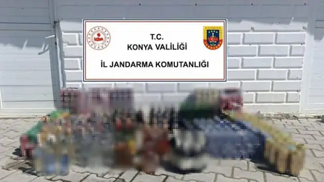 Konya'da izinsiz alkol satışına 120 bin 482 TL ceza