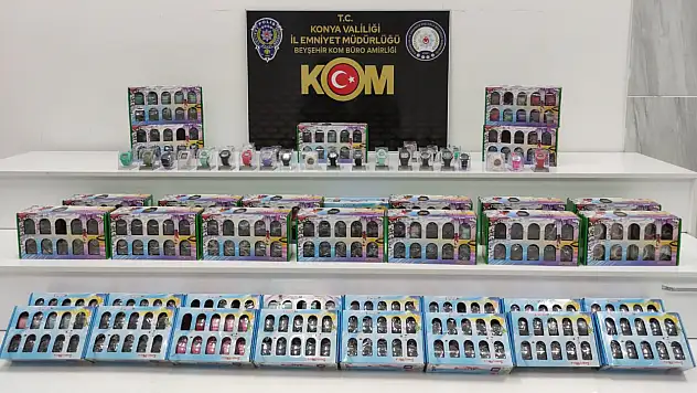 Konya'da kaçakçılığa darbe: 41 şüpheli hakkında adli işlem!