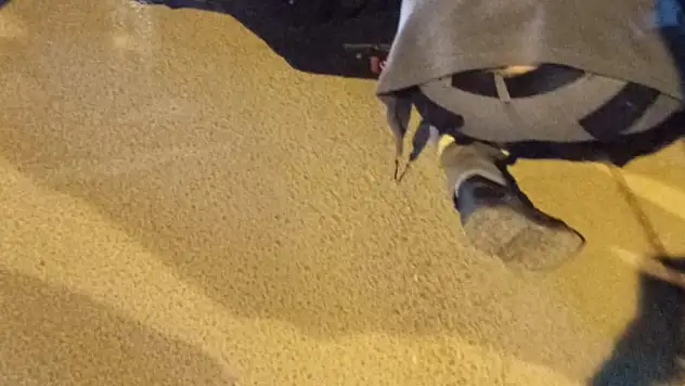 Konya'da motosiklet kazası 2 yaralı!