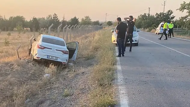 Konya'da şoförün hakimiyetinden çıkan otomobil dehşete neden oldu!