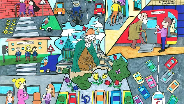 Konya'da 'Ulaşımda Nezaket' Yarışması Sonuçlandı