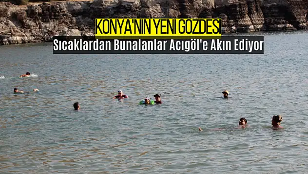 Konya'nın Denizi Ziyaretçi Akınına Uğradı: İşte Karapınar Acıgöl