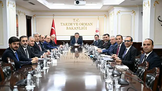 Konya Protokolü Ankara'Da Bakan Yumakli Ile Bir Araya Geldi