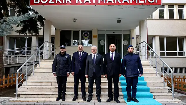 Konya Valisi Akın Bozkır İlçe ziyaretinde