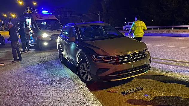 Kulu'da 2 otomobil çarpıştı: 1 yaralı